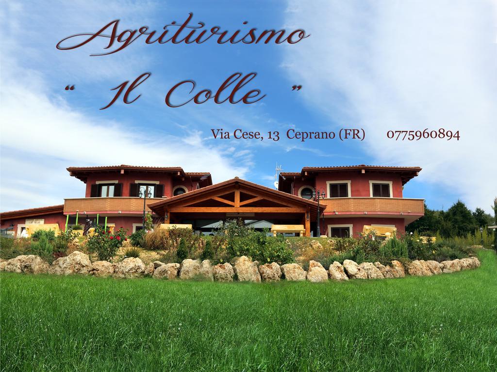 Agriturismo Ciociaro " Il Colle " Hotel Ristorante Чепрано Экстерьер фото
